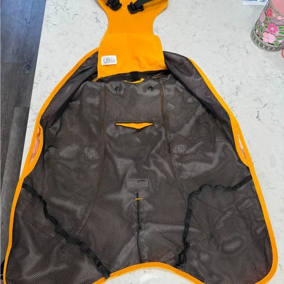 Spark Paws Yellow Waterproof Dog Raincoat-New! - Picture 3 of 4